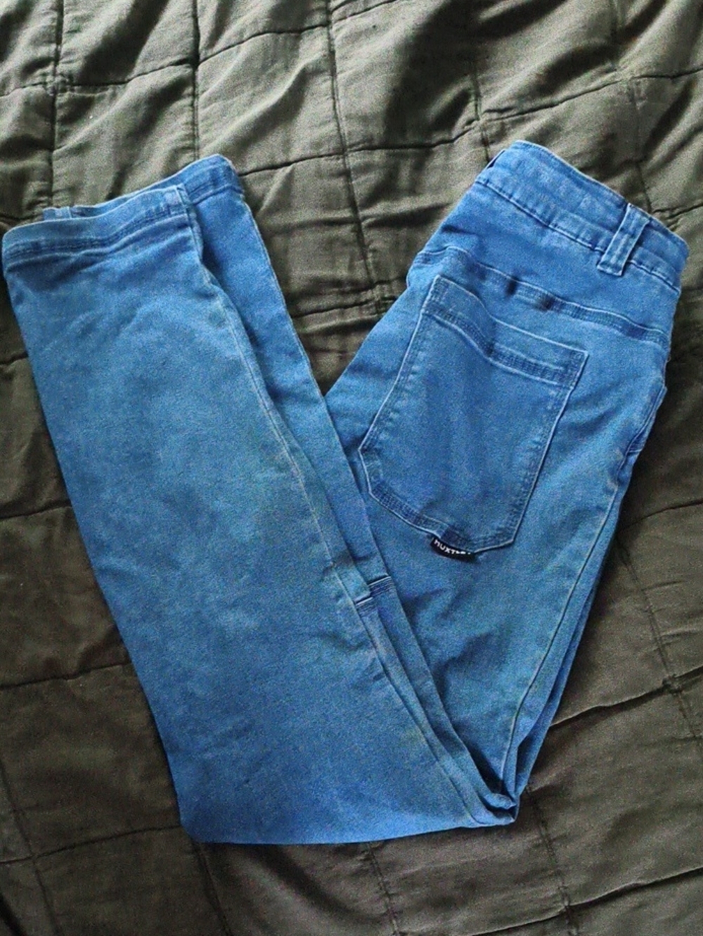 Huxley Workwear Blue Washed Jeans